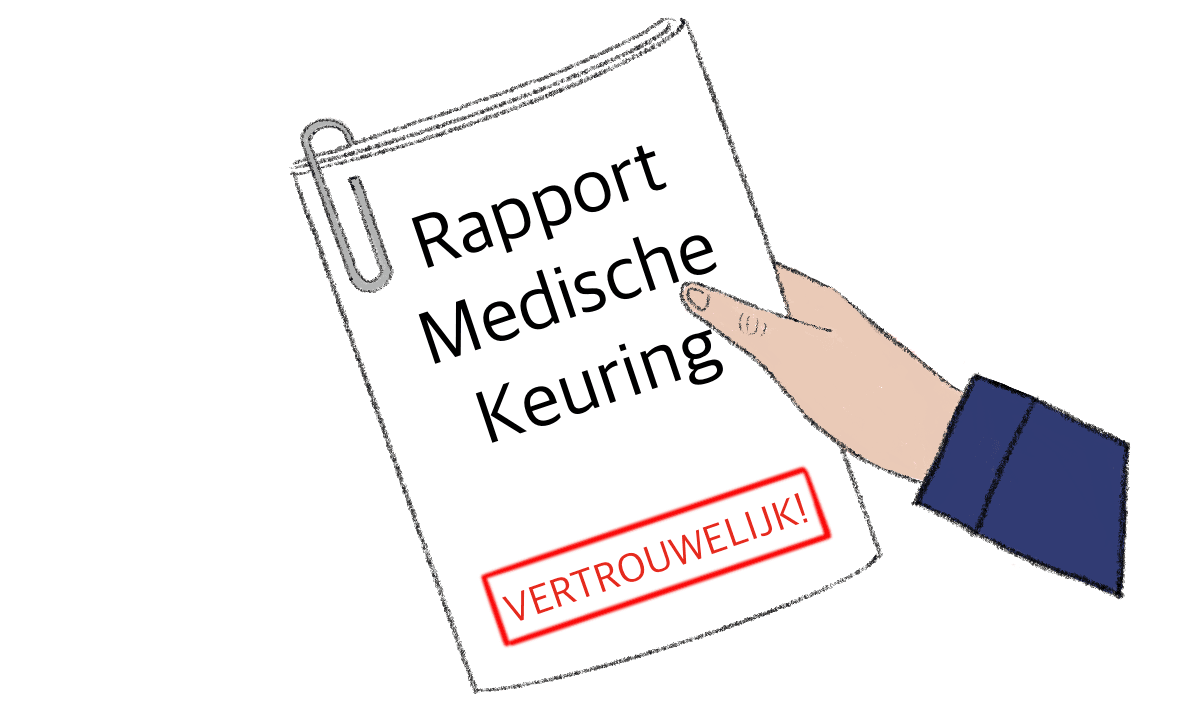 Afbeelding van een keuringsrapport